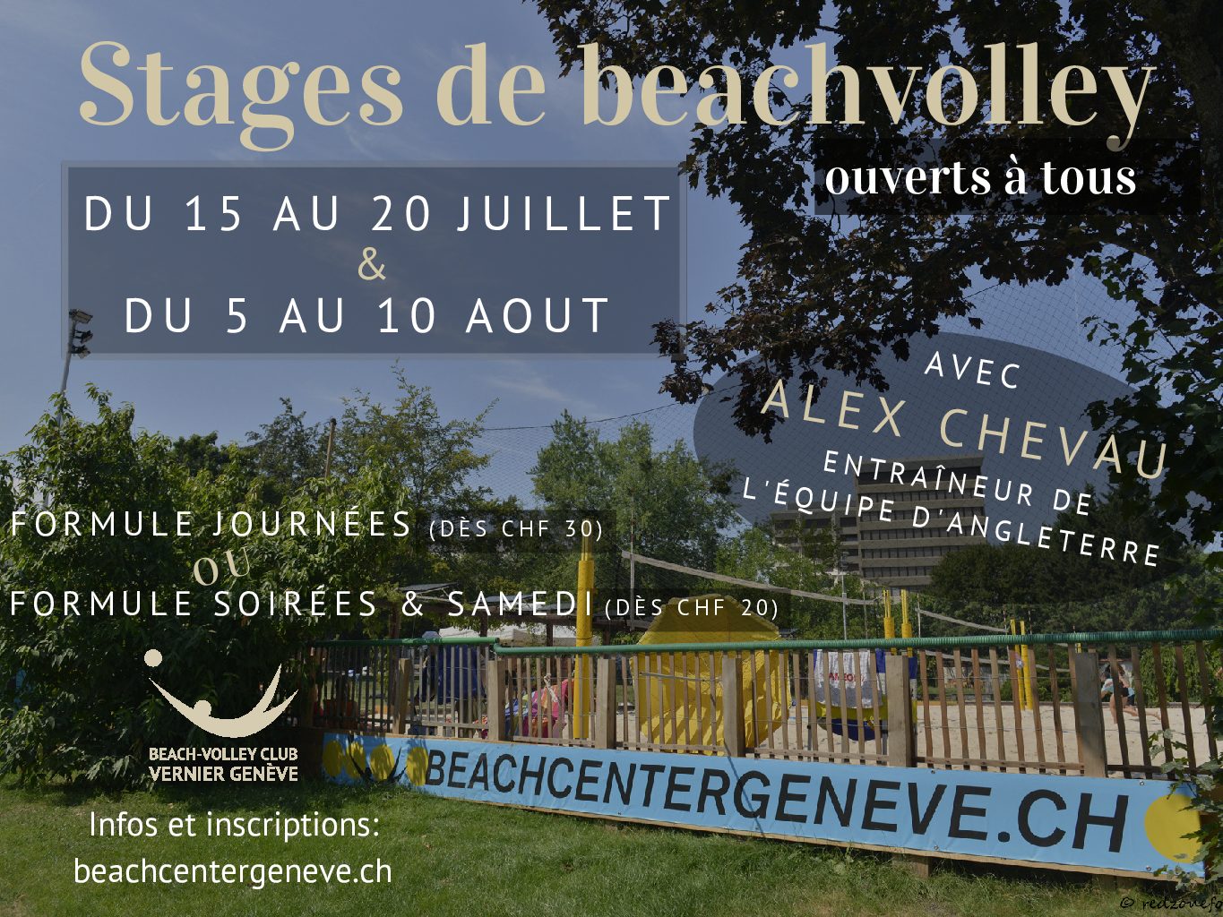 3 camps de beach à Genève pour votre été sportif :)