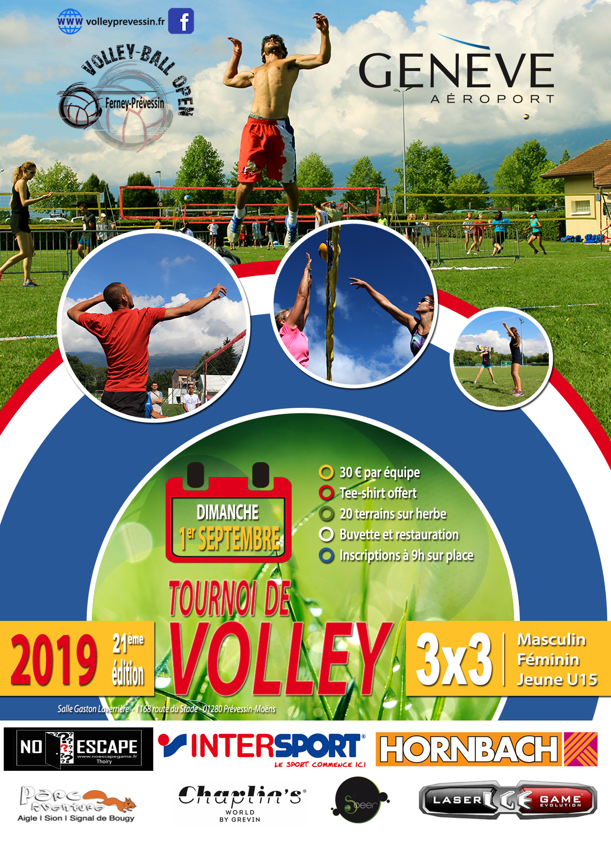 21e tournoi 3 vs 3 du VBC Ferney-Prévessin