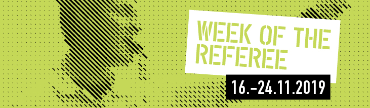 Week of the referee – Semaine des arbitres