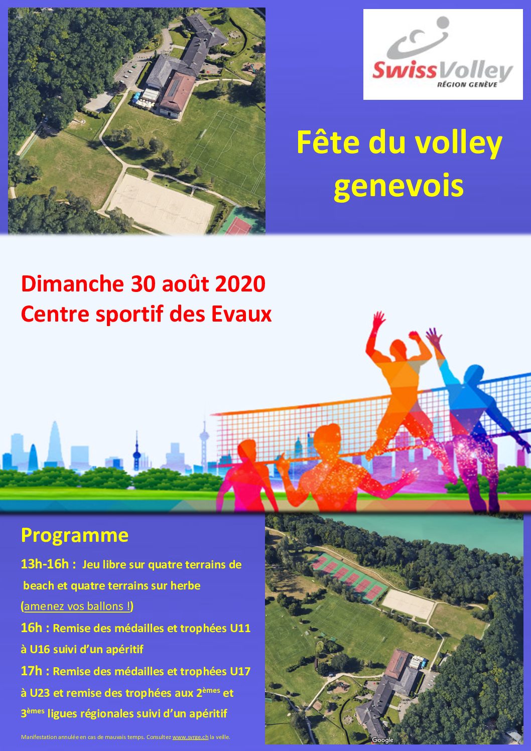 Fête du Volley le dimanche 30 août