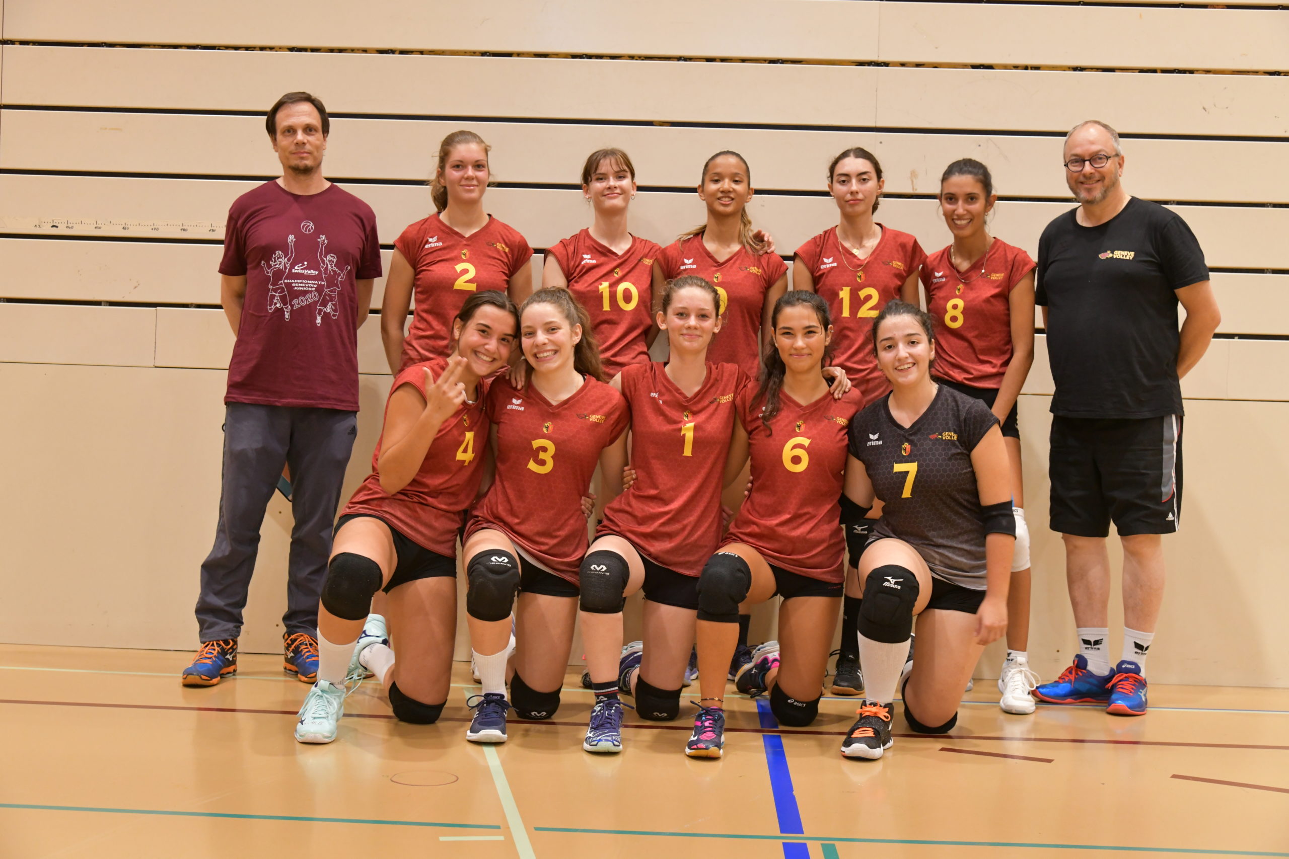 1ers titres de la saison pour Servette Star-Onex et Genève Volley