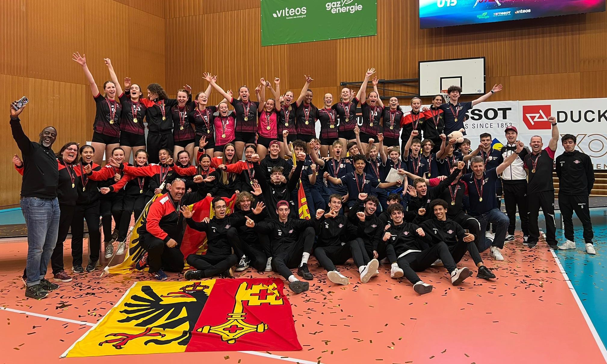Final 4 : 3 titres de champion suisse et 2 MVP pour notre région !!!
