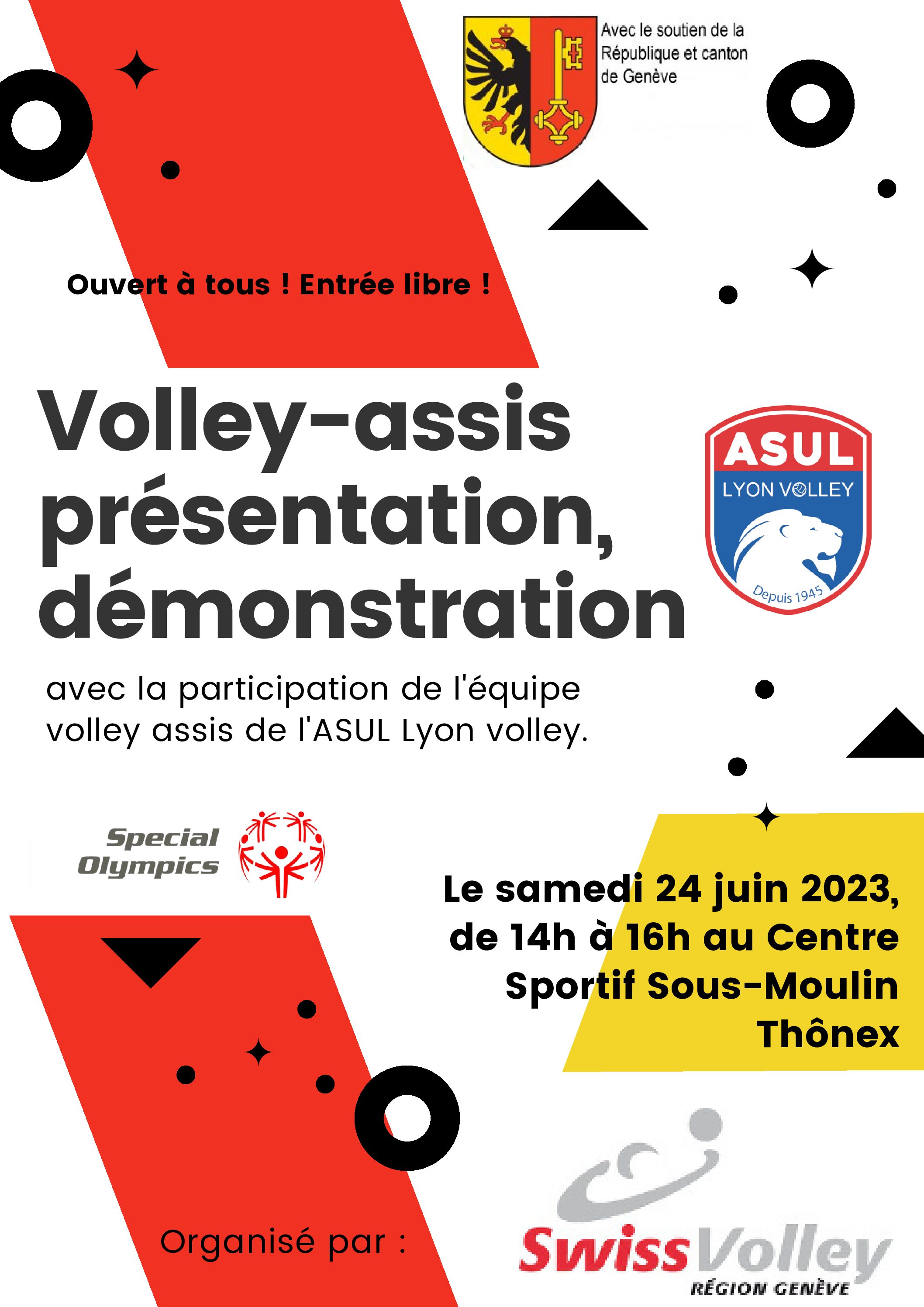 Démonstration de Volley-Assis