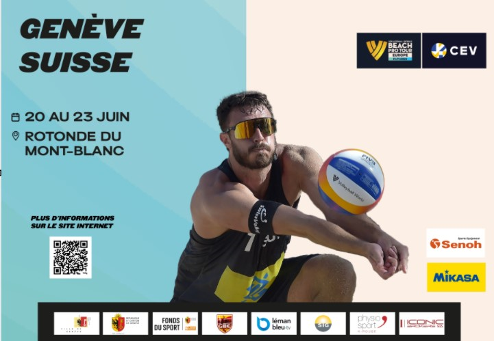 BEACH PRO TOUR FUTURES GENÈVE – 20-23 JUIN 2024