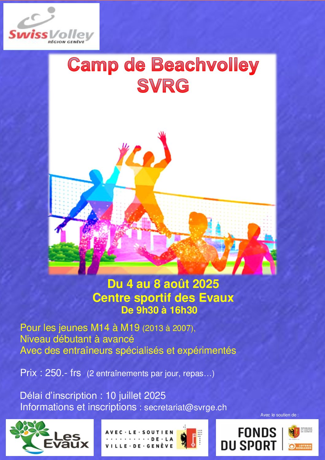 Camp Beachvolley SVRGe